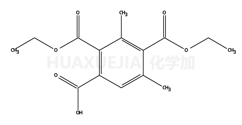 • 1,2,4-Benzenetricarboxylic acid, 3,5-dimethyl-, 2,4-diethyl ester