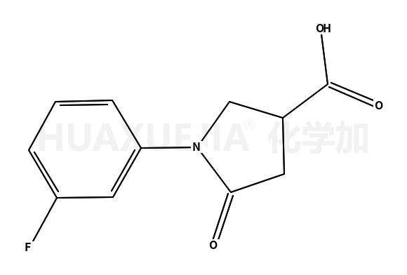 1-(3-氟苯基)-5-氧吡咯烷-3-羧酸