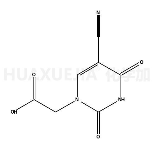 2-[5-氰基-2,4-二氧代-3,4-二氢-(2H-)嘧啶-1-基]乙酸