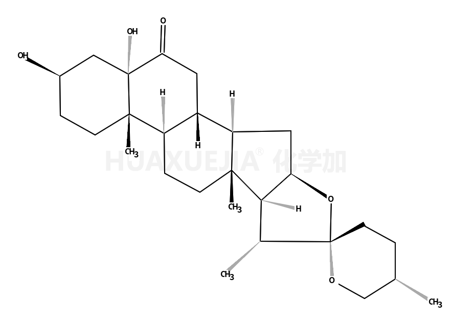 Spirostan-​6-​one, 3,​5-​dihydroxy-​, (3β,​5α,​25R)​-