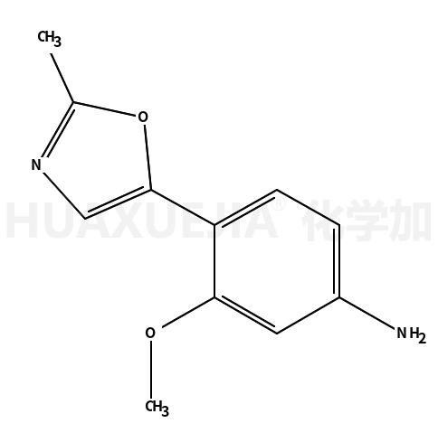 3-methoxy-4-(2-methyl-5-oxazolyl)Benzenamine