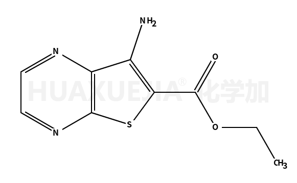 7-氨基噻吩并[2,3-B]吡嗪-6-羧酸乙酯