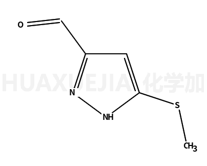 5-(甲基硫代)-1H-吡唑-3-甲醛