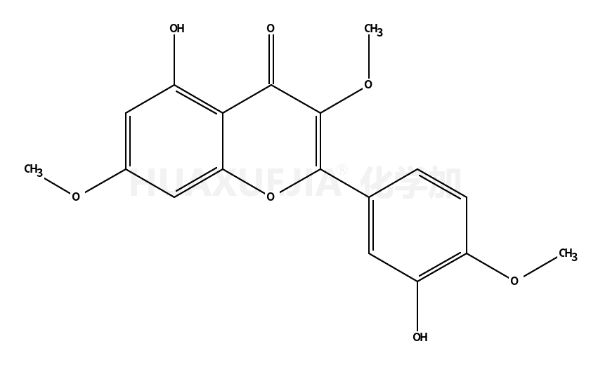 5-hydroxy-2-(3-hydroxy-4-methoxyphenyl)-3,7-dimethoxychromen-4-one