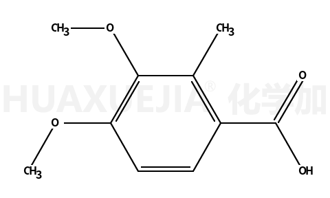 2-甲基-3,4-二甲氧基苯甲酸