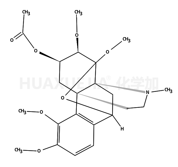 Dihydroepistephamiersine 6-aceta