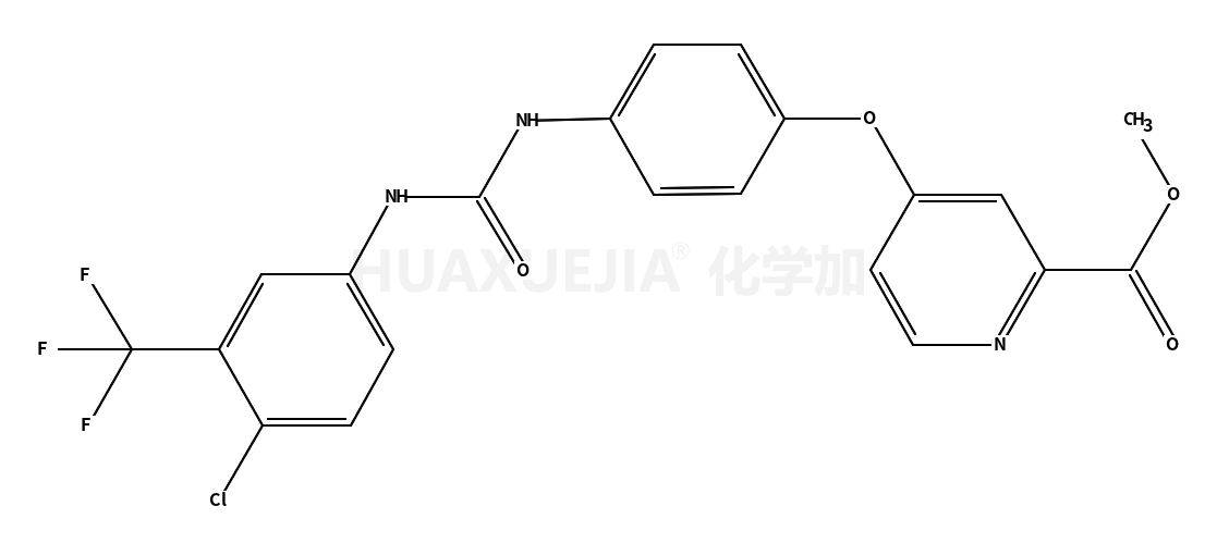 4-(4-(3-(4-氯-3-(三氟甲基)苯基)脲啶)苯氧基)吡啶甲酸甲酯