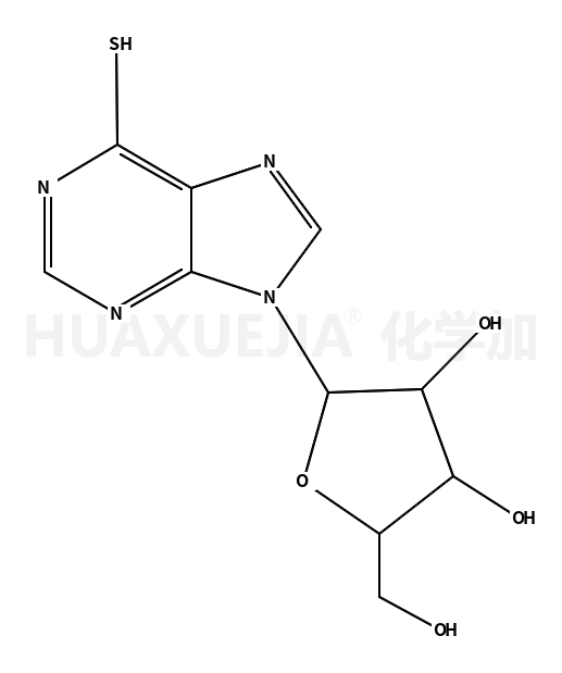 6-Mercaptopurine-9-β-D-ribofuranoside