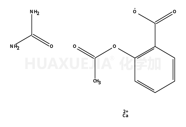 Benzoic acid, 2-(acetyloxy)-, calcium salt, compd. with urea (2:1:2)