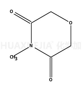 3,5-Morpholinedione, 4-methyl-