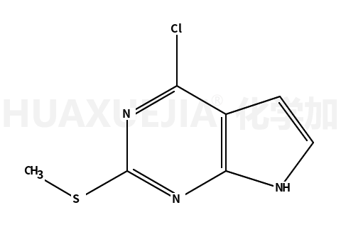 4-氯-2-(甲硫基)-7H-吡咯并[2,3-d]嘧啶