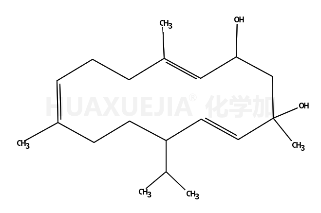 (1S,2E,4S,6R,7E,11E)-2,7,11-西柏三烯-4,6-二醇