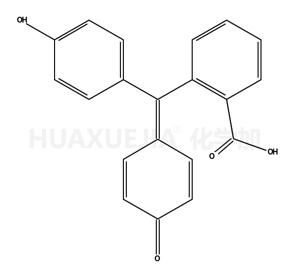 2-[(4-hydroxyphenyl)-(4-oxocyclohexa-2,5-dien-1-ylidene)methyl]benzoic acid