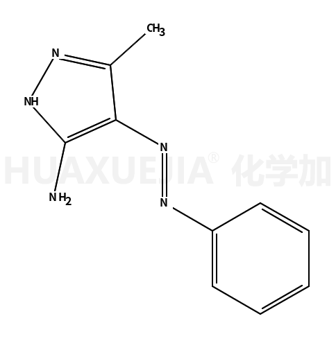 (E)-5-Methyl-4-(phenyldiazenyl)-1H-pyrazol-3-amine