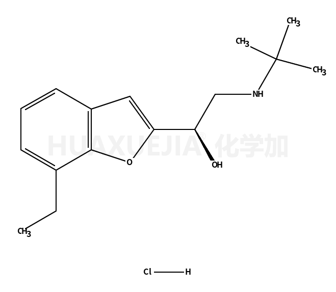 (1S)-2-(tert-butylamino)-1-(7-ethyl-1-benzofuran-2-yl)ethanol,hydrochloride