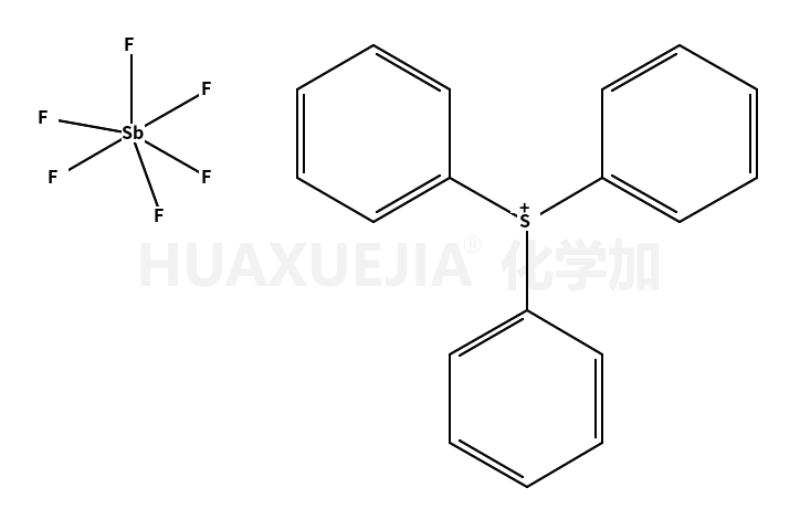 triphenylsulphonium hexafluoroantimonate(1-)