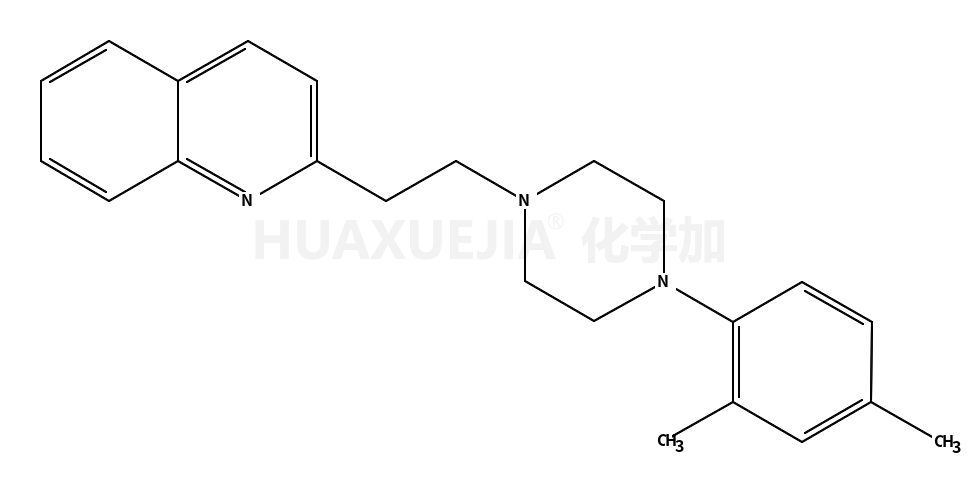 2-[2-[4-(2,4-dimethylphenyl)piperazin-1-yl]ethyl]quinoline
