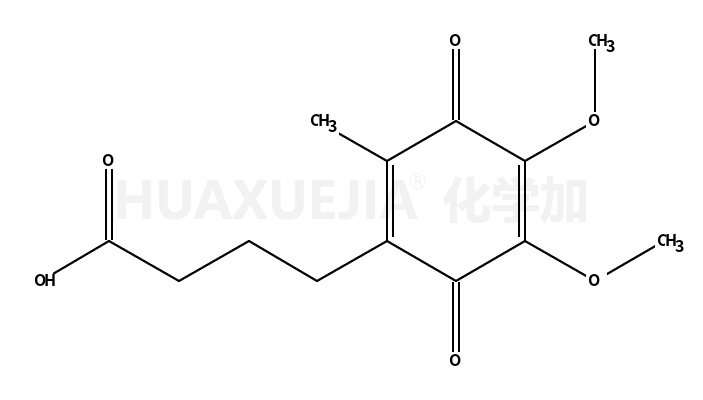 2,3-dimethoxy-5-methyl-6-(3'-carboxypropyl)-1,4-benzoquinone