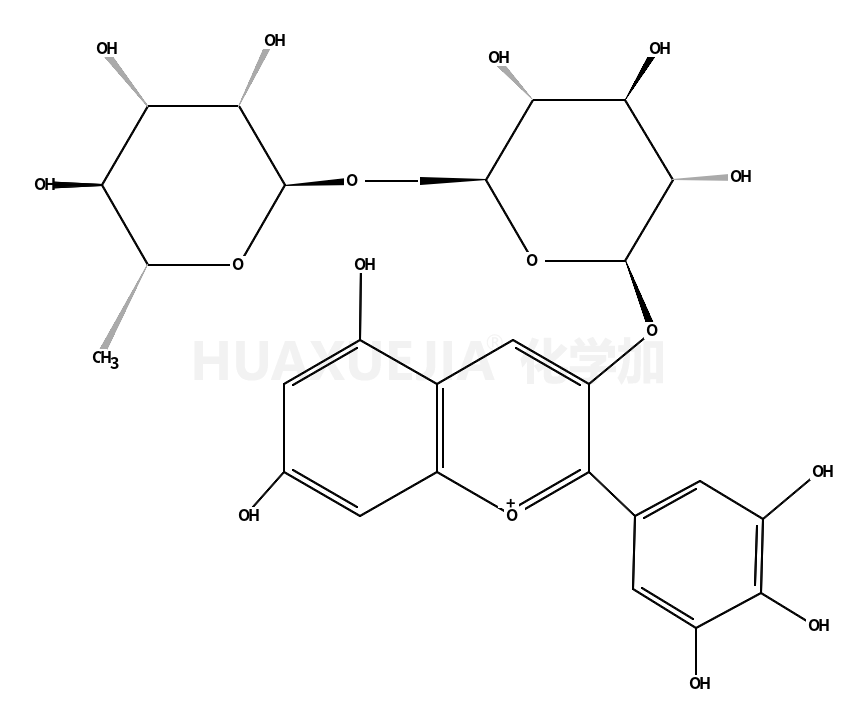 氯化飞燕草素-3-芸香糖苷