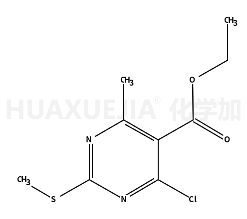 2-(甲硫基)-4-氯-6-甲基嘧啶-5-甲酸乙酯