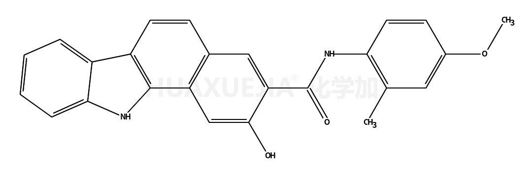 2-羟基-N-(4-甲氧基-2-甲基苯基)-11H-苯并[a]咔唑-3-甲酰胺
