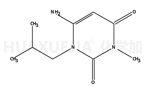 1-甲基-3-异丁基-4-氨基脲嘧啶