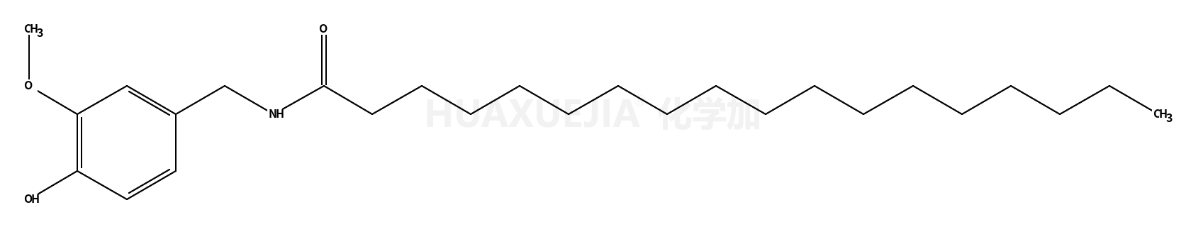 N-[(4-hydroxy-3-methoxyphenyl)methyl]octadecanamide