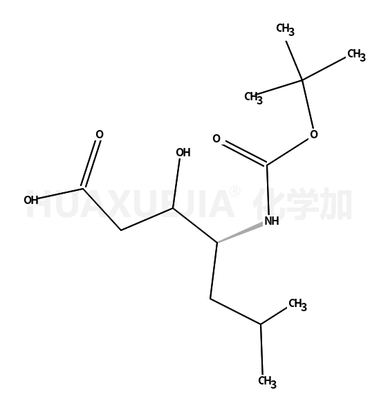 Boc-Statine<br>((3S,4S)-4-amino-3-hydroxy-6-methylheptanoic acid)