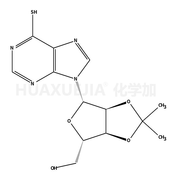 6-巯基-9-(2,3-O-异亚丙基-Β-D-呋喃核糖基)嘌呤