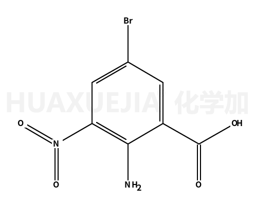 2-胺-5-溴-3-硝苯甲酸