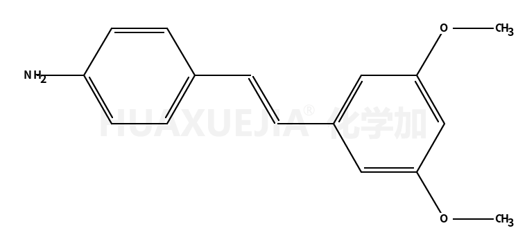 (E)-4-(3, 5-二甲氧基苯乙烯)苯胺