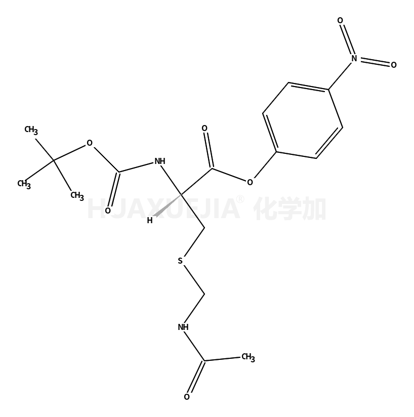 N-叔丁氧羰基-S-[(乙酰氨基)甲基]-L-半胱氨酸 4-硝基苯酯