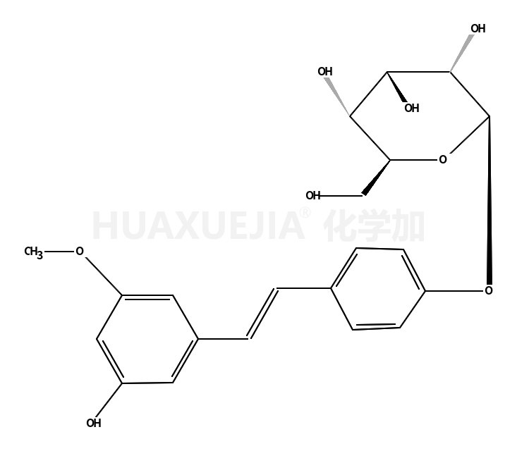 4-[(E)-2-(3-Hydroxy-5-methoxyphenyl)vinyl]phenyl β-D-glucopyranos ide