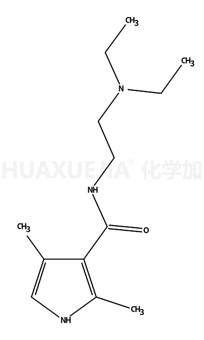 N-(2-(二乙基氨基)乙基)-2,4-二甲基-1H-吡咯-3-甲酰胺