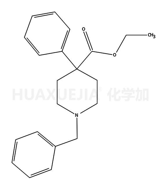 1-苄基-4-苯基-4-哌啶羧酸乙酯