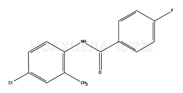 4-fluoro-N-(4-chloro-2-methylphenyl)benzamide