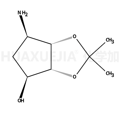 (3aS,4R,6S,6aR)-6-氨基四氢-2,2-二甲基-4H-环戊烯并-1,3-二氧杂环戊烷-4-醇