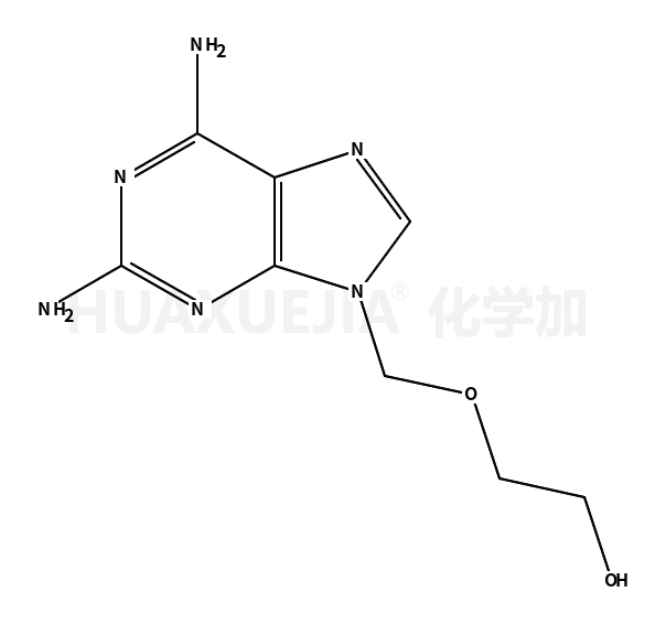 2-[(2,6-diaminopurin-9-yl)methoxy]ethanol