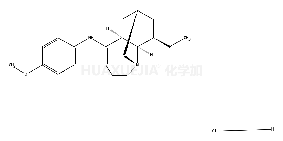 Ibogamine, 12-methoxy-,hydrochloride (1:1)