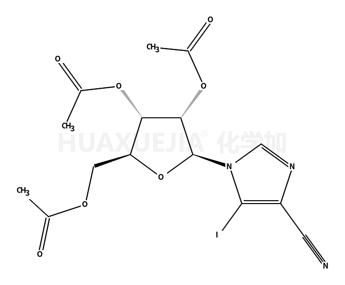 [(2R,3R,4R,5R)-3,4-diacetyloxy-5-(4-cyano-5-iodoimidazol-1-yl)oxolan-2-yl]methyl acetate