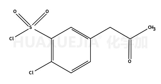 2-氯-5-(2-氧代丙基)苯磺酰氯