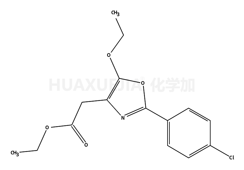 ethyl 2-(4-chlorophenyl)-5-ethoxy-4-oxazoleacetate