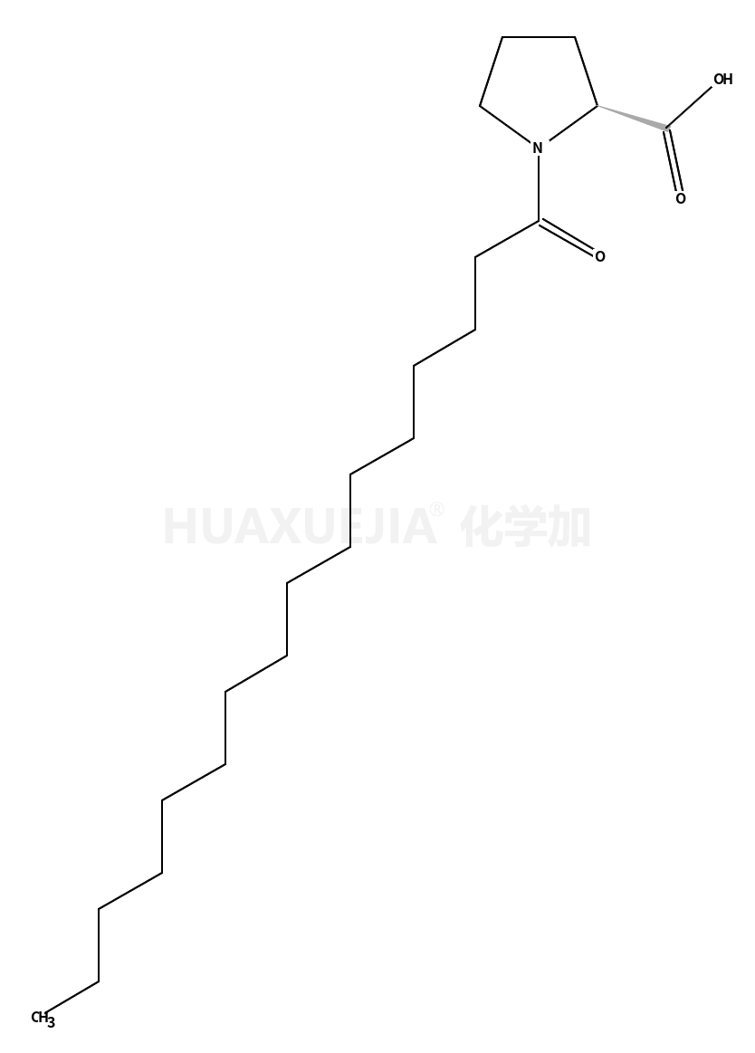 1-(1-氧代十六烷基)-L-脯氨酸