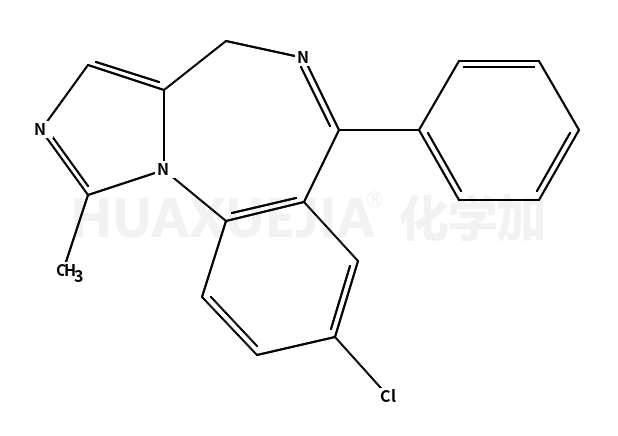 8-chloro-1-methyl-6-phenyl-4H-benzo[f]imidazo[1,5-a][1,4]diazepine