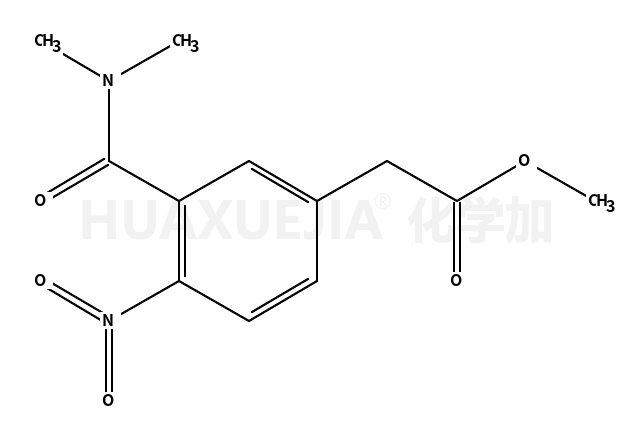 3-[(dimethylamino)carbonyl]-4-nitroBenzeneacetic acid methyl ester