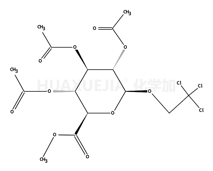 Trichloroethyl β-D-Glucopyranosiduronic Acid Methyl Ester Triacetate