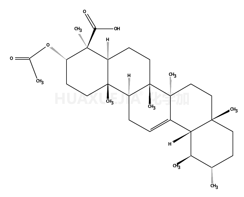 (3R,4R,4aR,6aR,6bS,8aR,11R,12S,12aR,14aR,14bR)-3-acetyloxy-4,6a,6b,8a,11,12,14b-heptamethyl-2,3,4a,5,6,7,8,9,10,11,12,12a,14,14a-tetradecahydro-1H-picene-4-carboxylic acid