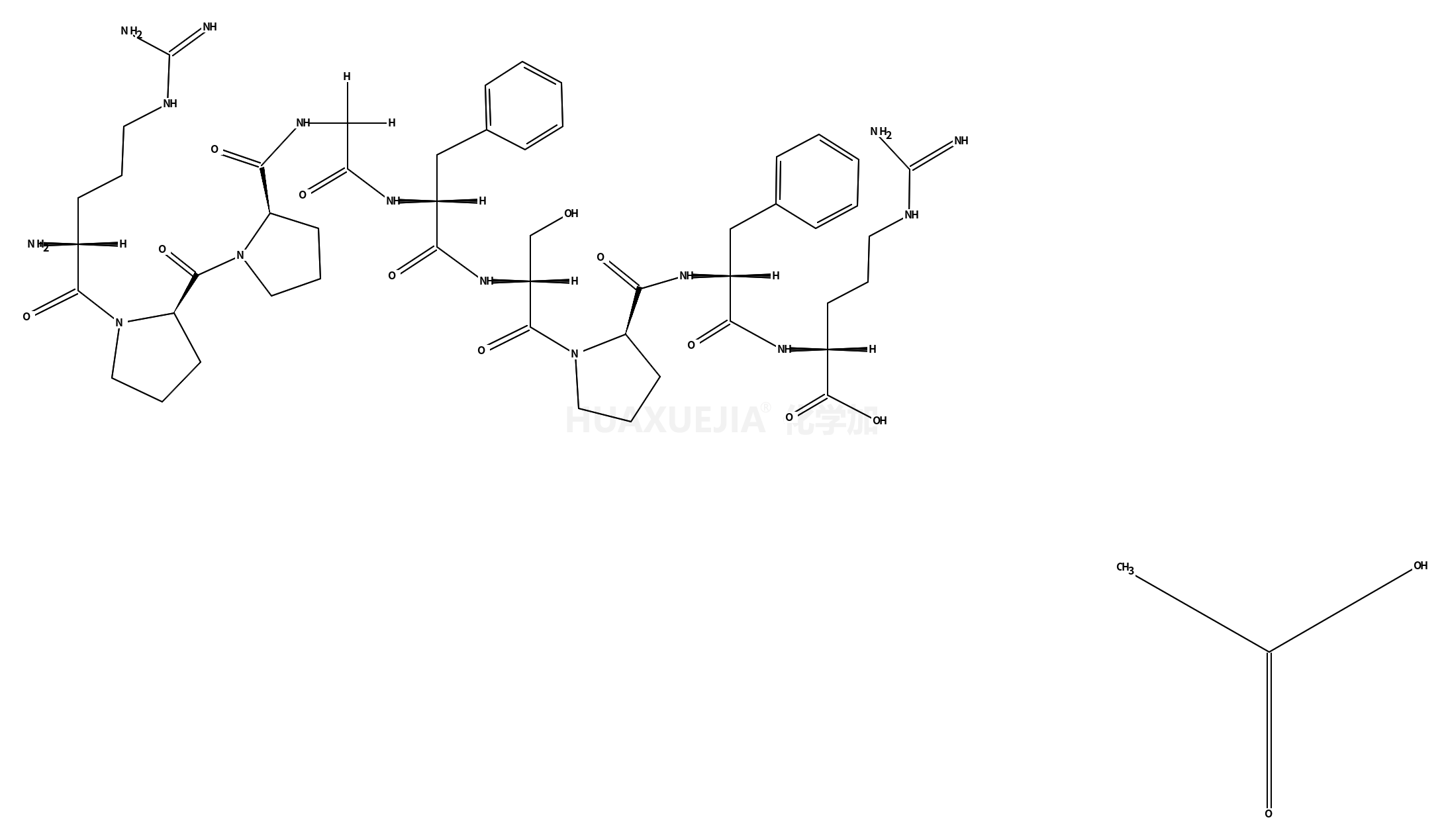 Bradykinin triacetate salt