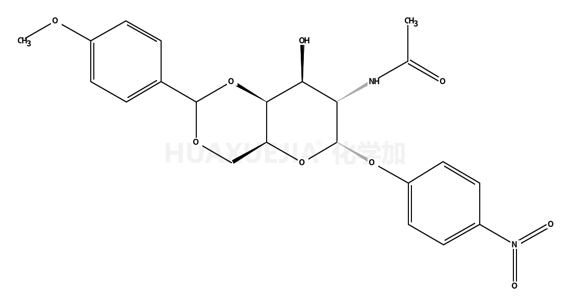 4-硝基苯基-2-乙酰氨基-2-脱氧-4,6-O-对氧基苄叉-a-D-吡喃葡萄糖苷