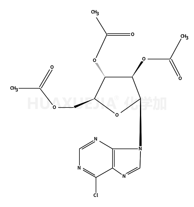 2,3,5-三-O-乙酰基-6-氯嘌呤-9-β-D-呋喃核糖苷